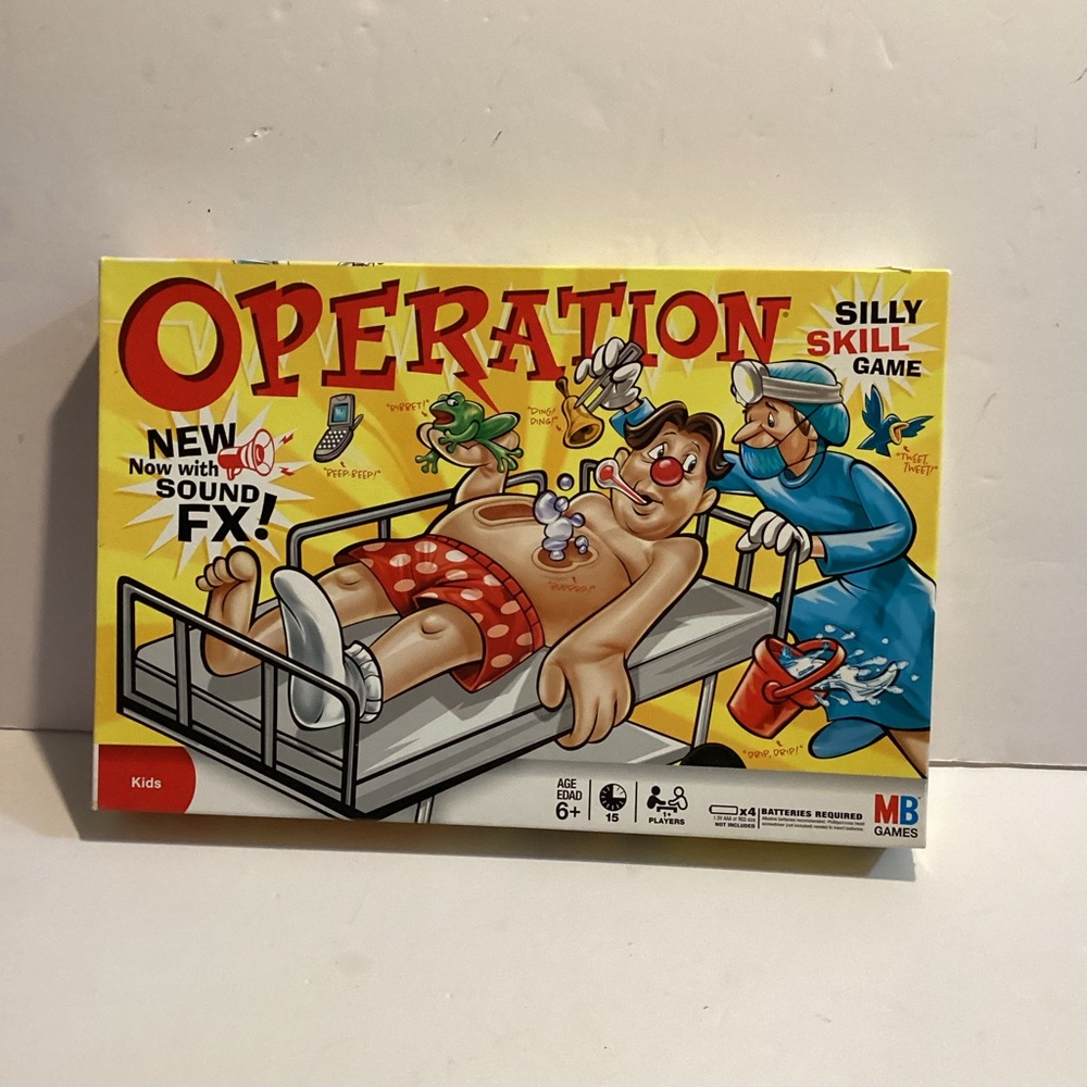 Operation Silly Skill Game with Sound FX